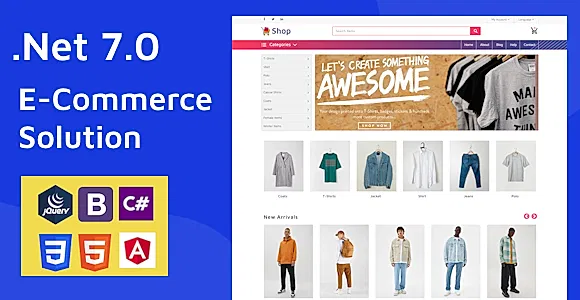 .NET 7 Fashion ECommerce Solution