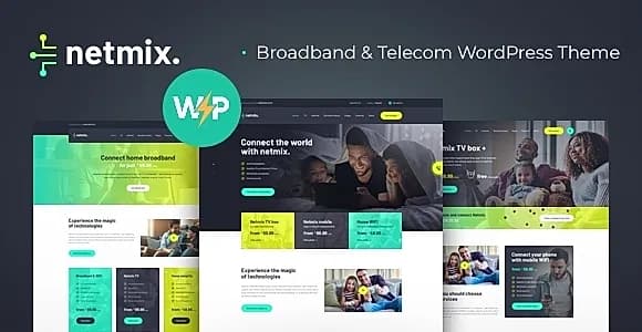 Netmix WordPress Theme