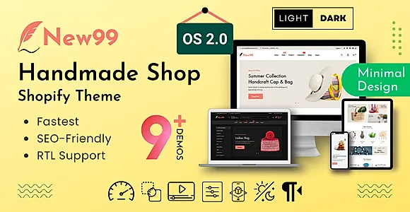 New99 - Handmade Shop Shopify Theme OS 2.0