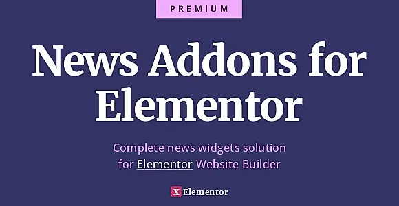 News Addons for Elementor - Ultimate News, Blog and Magazine Widgets