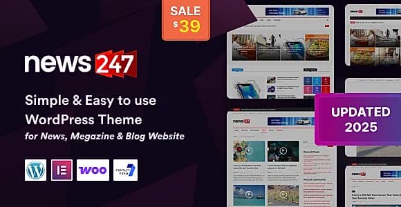 News247 WordPress Theme