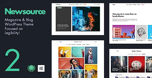 Newsource WordPress Theme