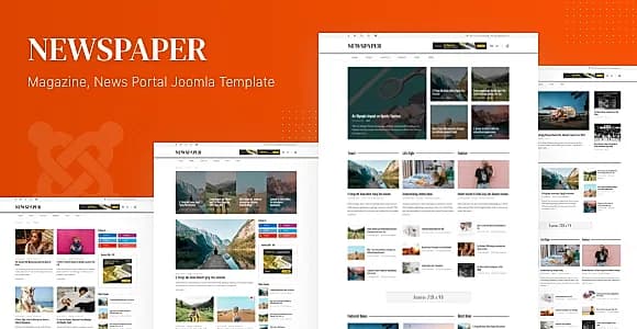 Newspaper - Magazine, News Portal Joomla 5 Template