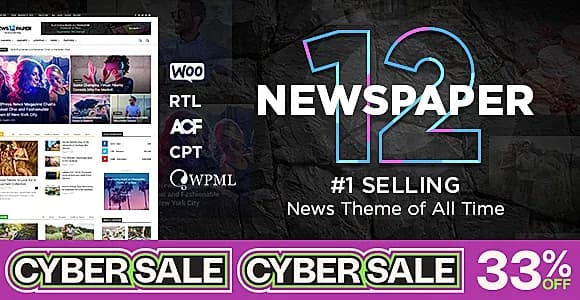 Newspaper WordPress Theme