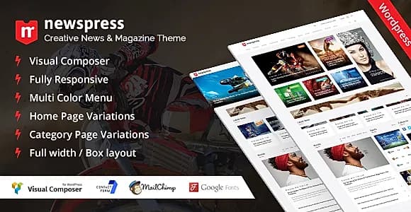 NewsPress WordPress Theme