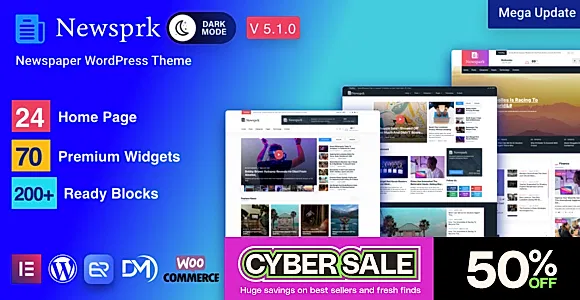 Newsprk WordPress Theme