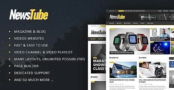 newstube WordPress Theme