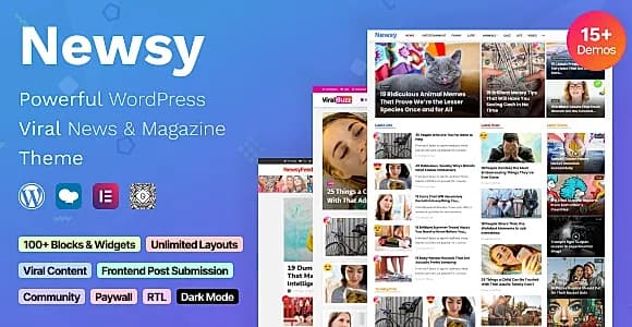 Newsy WordPress Theme