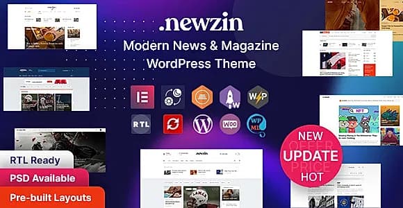 Newzin WordPress Theme