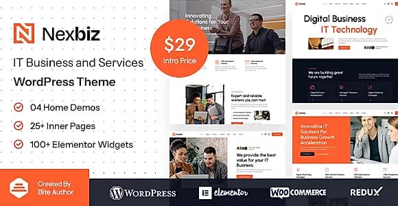 Nexbiz WordPress Theme