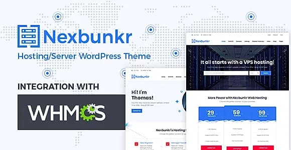 Nexbunkr WordPress Theme