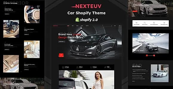 NextEuv - EV Shop, Single Product Shopify Theme