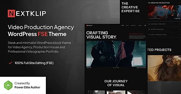 Nextklip WordPress Theme