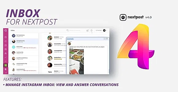 NextPost Plugin: Inbox - Instagram Direct Message