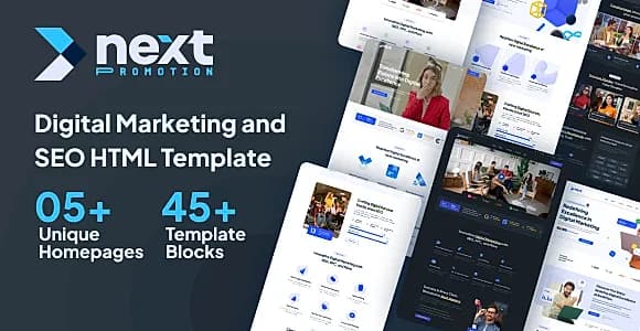 NextPro - SEO SMM & Digital Marketing Agency HTML Template