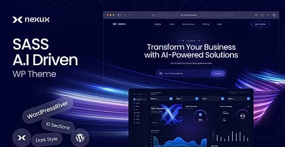 Nexux WordPress Theme