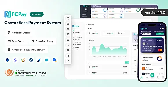 NFCPay - Contactless Payment System Full Solution