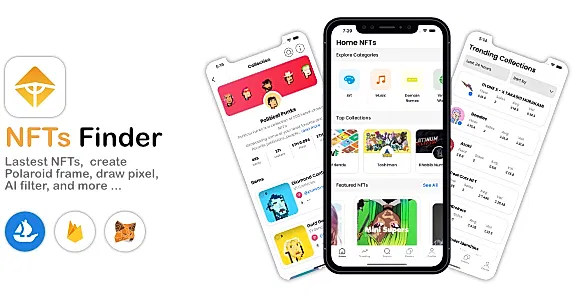 NFTs Finder - iOS Swift (OpenSea NFT Marketplace)