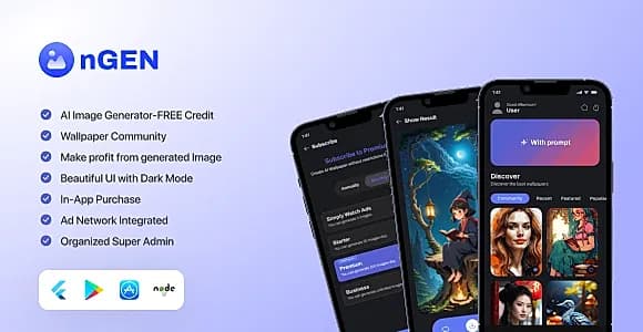 nGen - AI Image Generation & Wallpaper