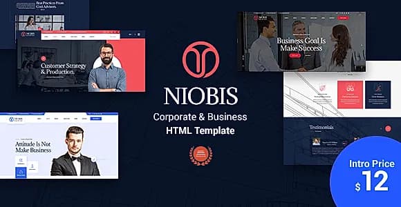 NioBis - Corporate Consulting HTML Template