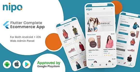 NIPO - Flutter Readymade Custom ECommerce Solution