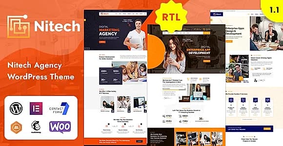 Nitech WordPress Theme