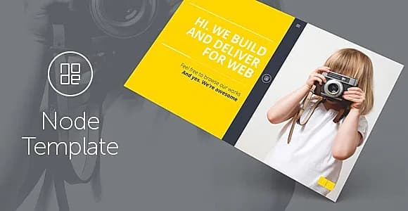 Node - Responsive Portfolio Template