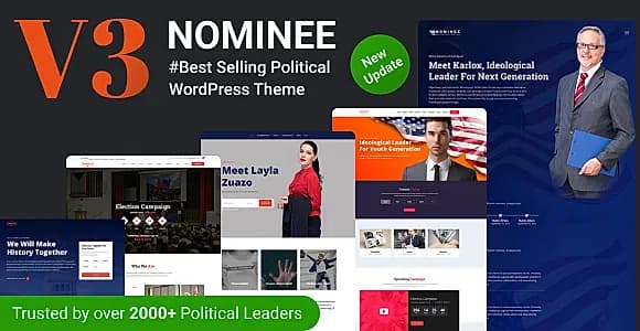 Nominee WordPress Theme