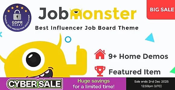 Noo JobMonster WordPress Theme