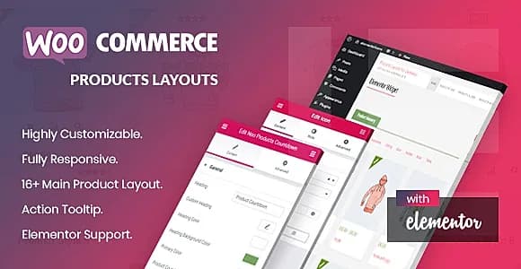 Noo Product Layouts For Elementor WordPress Plugin