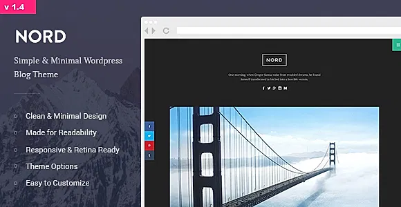 Nord Theme WordPress Theme
