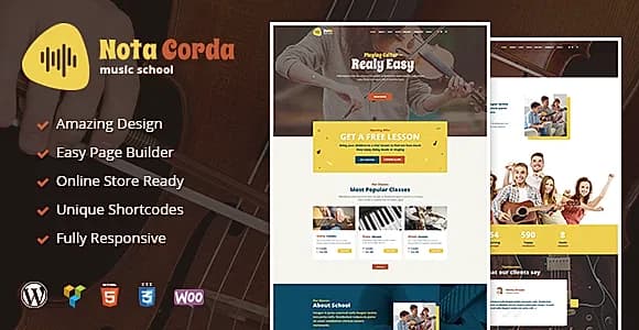 NotaCorda WordPress Theme