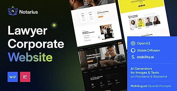 Notarius WordPress Theme