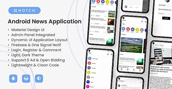 Notch - Android News Application 3.6