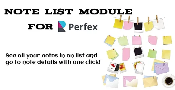 Notes List Viewer Module for Perfex CRM
