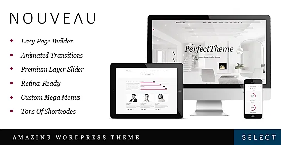 Nouveau WordPress Theme