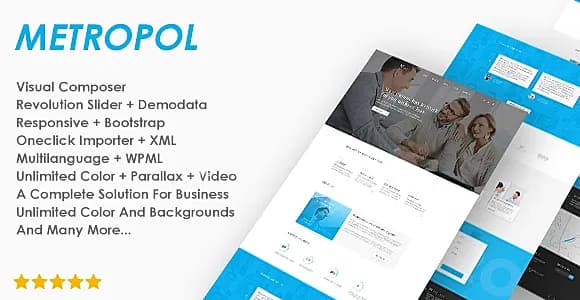 NT Metropol WordPress Theme