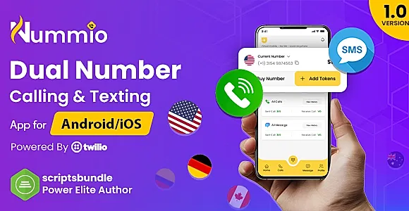 Nummio - Multi Number Calling & Texting App (React Native)