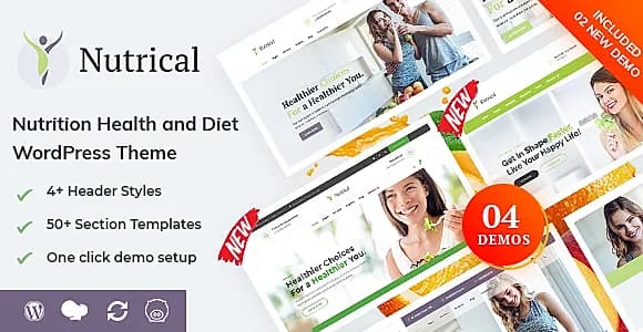 Nutrical WordPress Theme