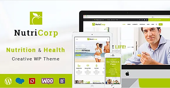 Nutricorp WordPress Theme