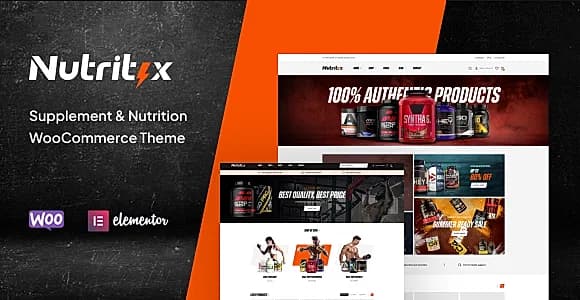 Nutritix WordPress Theme