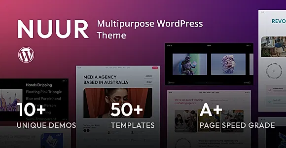Nuur WordPress Theme