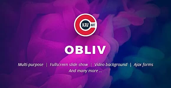 Obliv - Creative HTML Template