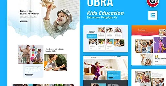 Obra - Kids Education & School Template Kit