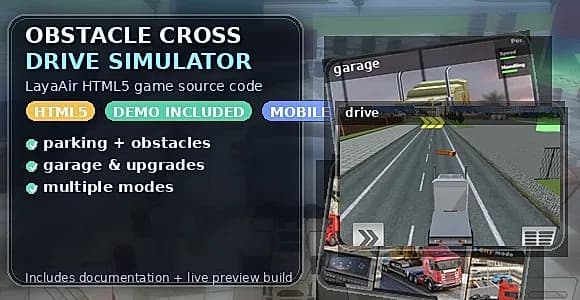Obstacle Cross Drive Simulator