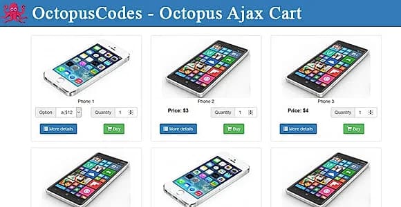 OctopusCodes - Octopus Ajax Cart
