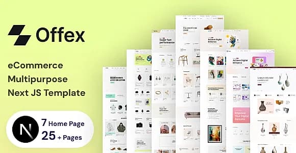 Offex - eCommerce Multipurpose Next JS Template