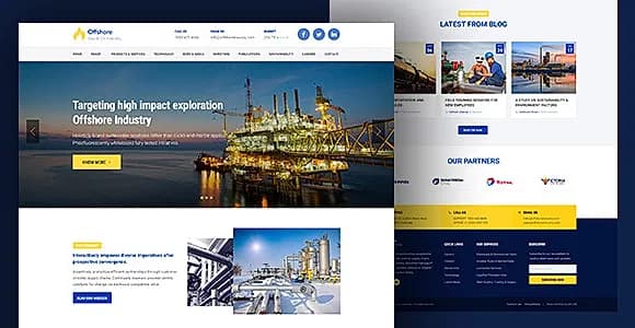 Offshore WordPress Theme