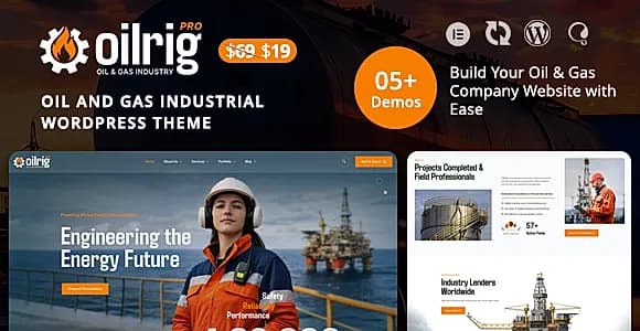 Oilrigpro WordPress Theme