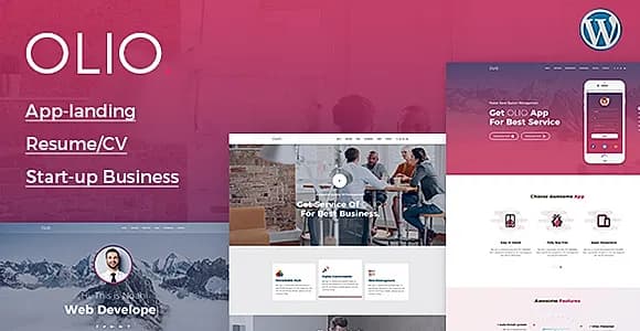 Olio WordPress Theme